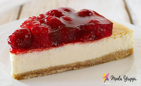 böğürtlenli cheesecake